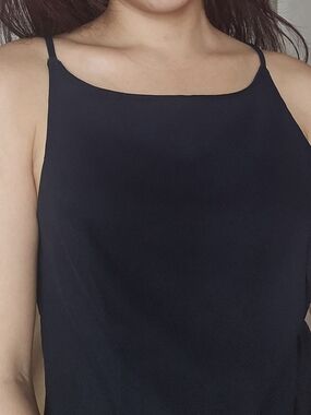 Navy Spaghetti Strap Cami Top